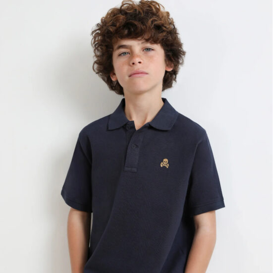 polo niño nos basic color navy scalpers verano 2024