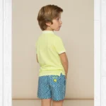 bañador niño flowers marino margaritas scotta baño infantil verano 2025
