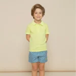 bañador niño flowers marino margaritas scotta baño infantil verano 2025