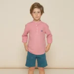 bermuda denim motos logo scotta moda infantil niño verano 2025