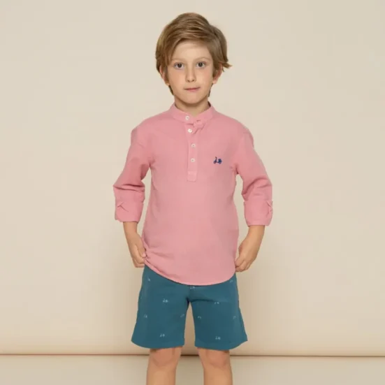 bermuda denim motos logo scotta moda infantil niño verano 2025