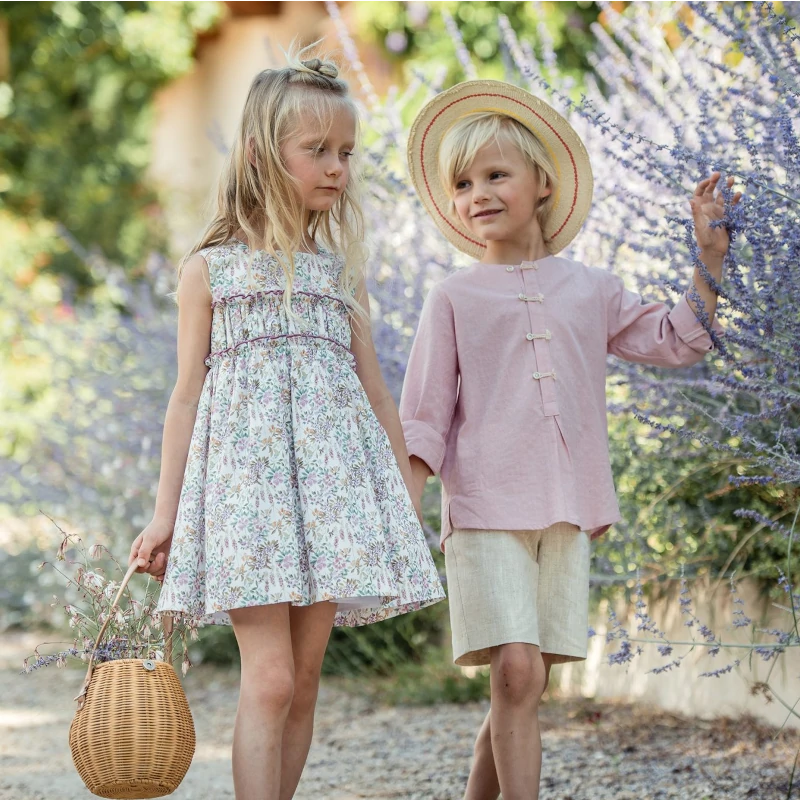 yoedu-0505-vestido-estampado-malva vestido estampado floral merlin, yoedu verano 2025