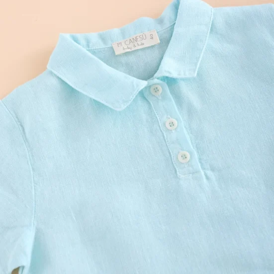 camisa lino agua mi canesu verano 2025