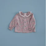 CAMISA CUELLO VOLANTE LIBERTY MINI CLARISSA, MI CANESU INVIERNO 2025