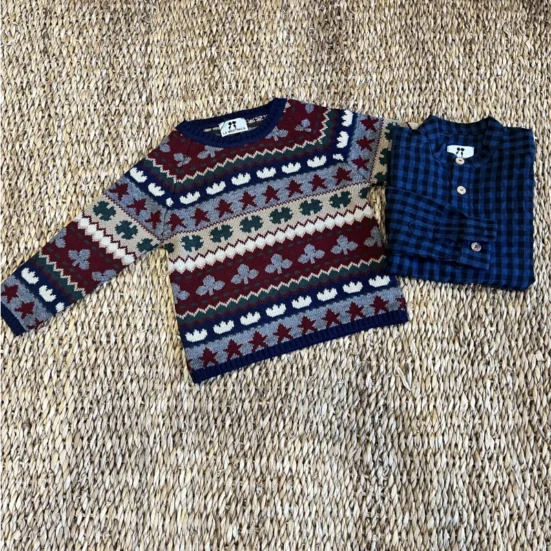 jersey la marine jacquard, la martinica, invierno 2025, moda infantil española