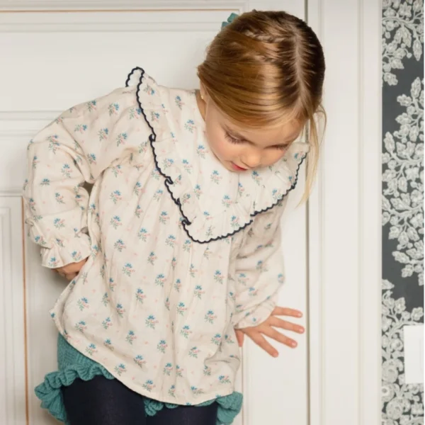 BLUSA ONDASFLOR GASA ROSA AUL MI CANESU INVIERNO 2025