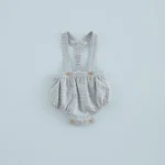 CULOTTE PETO MINIVICHY AZUL DENIM, MI CANESU, INVIERNO 2025 MODA INFANTIL ESPAÑOLA