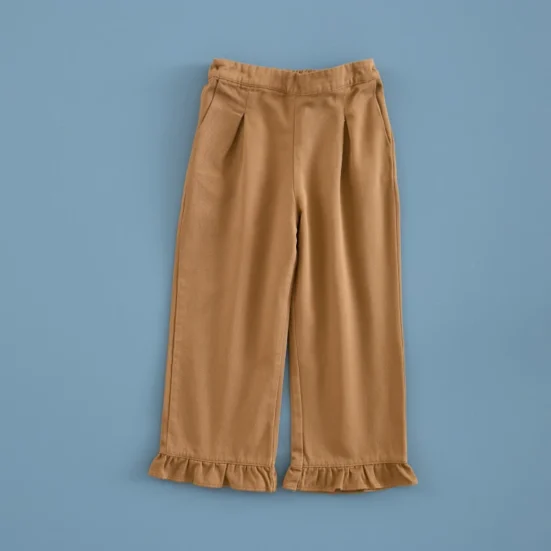PANTALON VOLANTE MIEL, MI CANESU, INVIERNO 2025, MODA INFANTIL ESPAÑOLA
