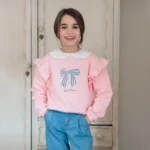 sudadera jogging rosa lazo mi canesu invierno 2025