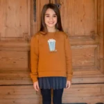 sudadera unisex jogging palomitas, mi canesu invierno 2025, moda infantil española