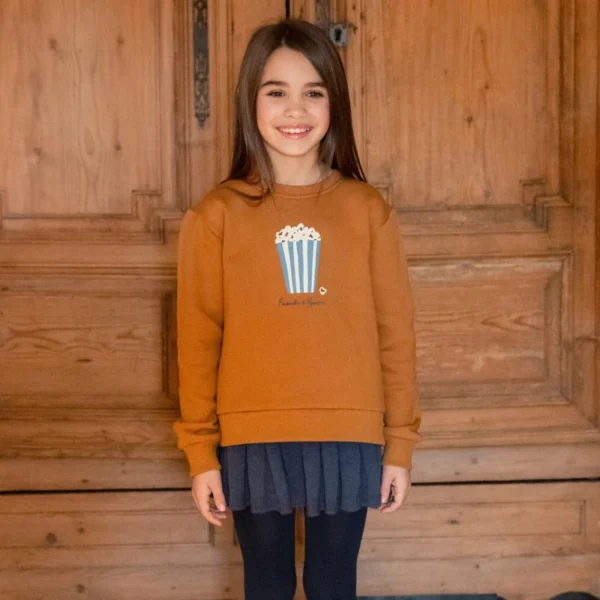 sudadera unisex jogging palomitas, mi canesu invierno 2025, moda infantil española