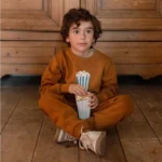 sudadera unisex jogging palomitas, mi canesu invierno 2025, moda infantil española