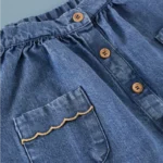 minifalda ondas lúrex lyocell vaquera, mi canesu, invierno 2025, moda infantil española