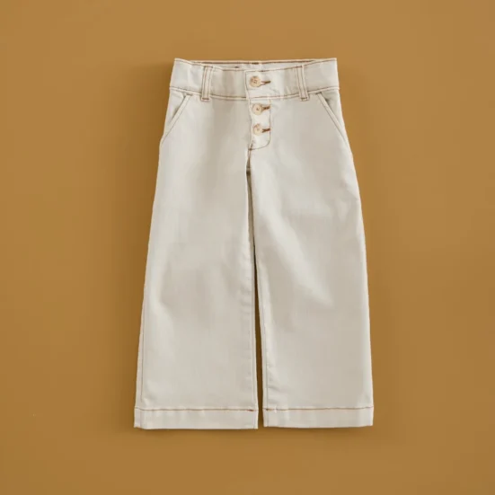 pantalon cropped hueso, mi canesu, invierno 2025, moda infantil española