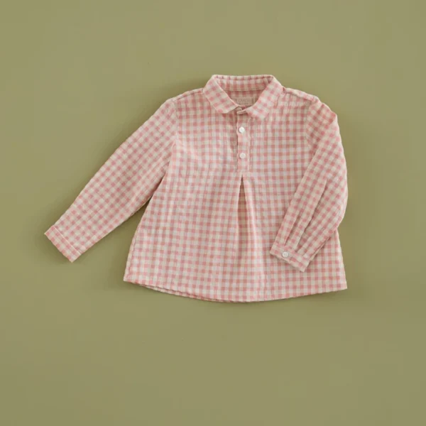polera vichy colorete, mi canesu, invierno 2025, moda infantil española