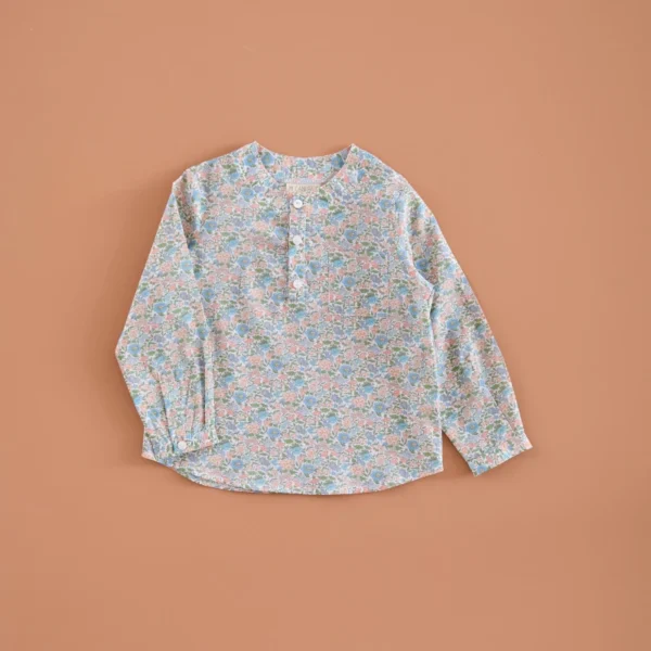 camisa niño liberty flor cheval, mi canesu invierno 2025, moda infantil española