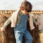 camisa niño tartan verde, mi canesu, invierno 2025, moda infantil española