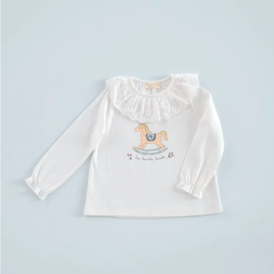 camiseta cuello caballito balancin, mi canesu, invierno 2025