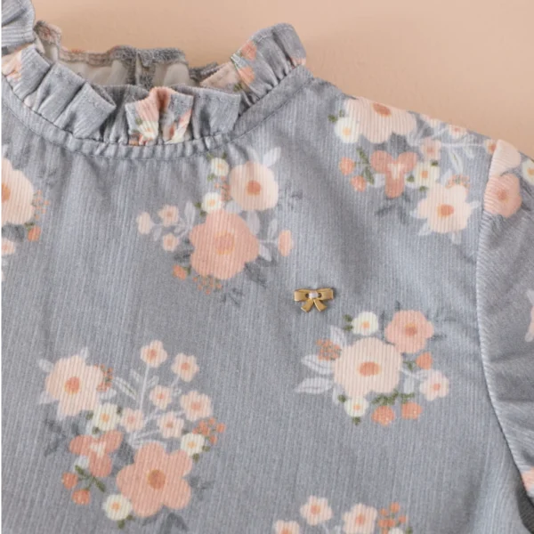 blusa peplum micropana bouquet, mi canesu, invierno 2025, moda infantil española