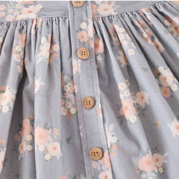 falda tiro alto micropana bouquet, mi canesu, invierno 2025, moda infantil española