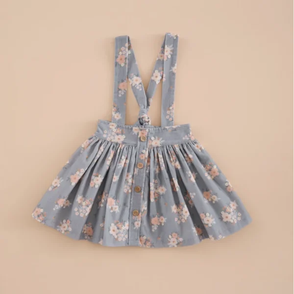 falda tiro alto micropana bouquet, mi canesu, invierno 2025, moda infantil española