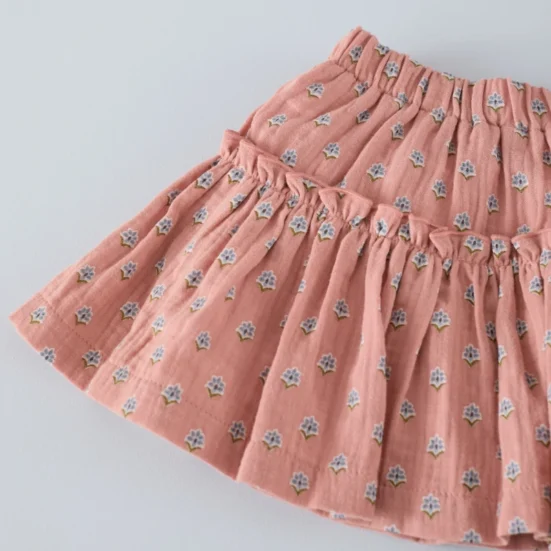 falda gasa flor geometrica, mi canesu, invierno 2025, moda infantil española