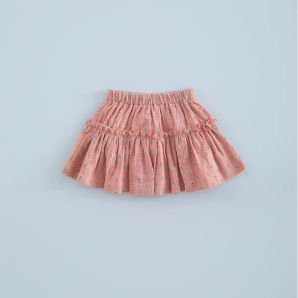 falda gasa flor geometrica, mi canesu, invierno 2025, moda infantil española