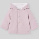 chaqueton abrigo malva erizo paz rodriguez, invierno 2025, moda infantil española bebe