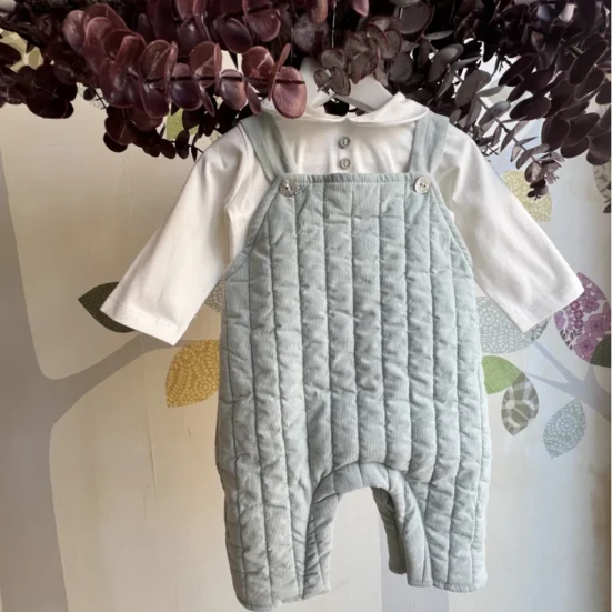 conjunto peto guata y body, paz rodriguez invierno 2025