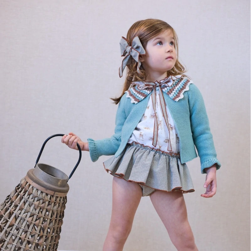 la-martinica-cnjto-a-braga-vichy-blusa-bambi-bichitos CONJUNTO BRAGA VICHY BLUSA BAMBIS BICHITOS