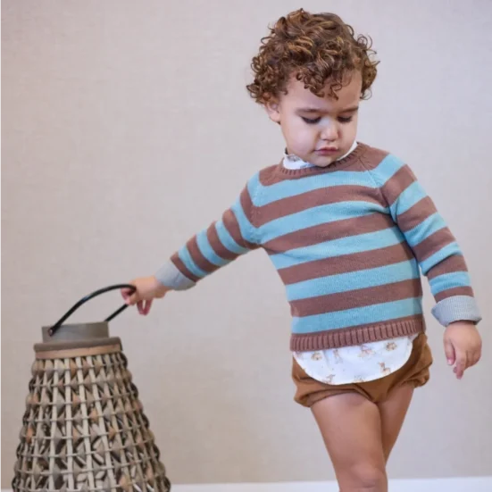 conjunto bombacho bichitos mokka camisa bambi, la martinica invierno 2025, moda infantil española