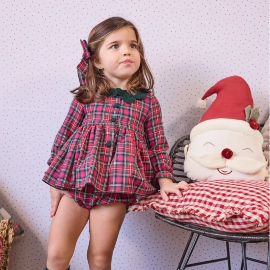 jesusito hilton cuadro escoces, rebeca, la martinica invierno 2025, moda infantil española