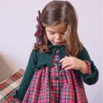 jesusito hilton cuadro escoces, rebeca, la martinica invierno 2025, moda infantil española