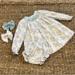 jesusito rama punto smock nido abeja, manuela montero invierno 2025, moda infantil española