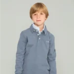 polo azul denim sccotta invierno 2025