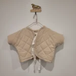 KIMONO BRIGO PANA CRUDO MIA LIA, INVIERNO 2025 MODA INFANTIL ESPAÑOLA