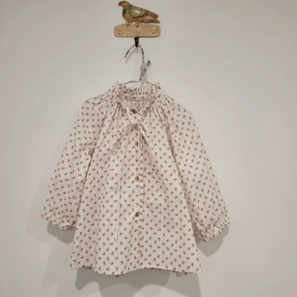 blusa florecitas mia y lia, invierno 2025, moda infantil española