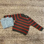 JERSEY KAKI RAYAS NARANJAS BE MORE KIDS, MODA INFANTIL ESPAÑÑOLA, MODA CON ESTILO NIÑO